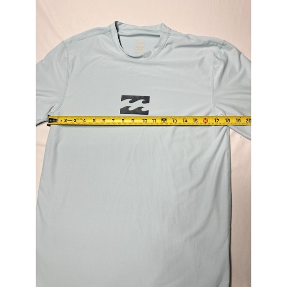 Billabong All Day Wave Loose Fit Rash Guard - Coastal - Blue Size Medium Surfing - Picture 8 of 9